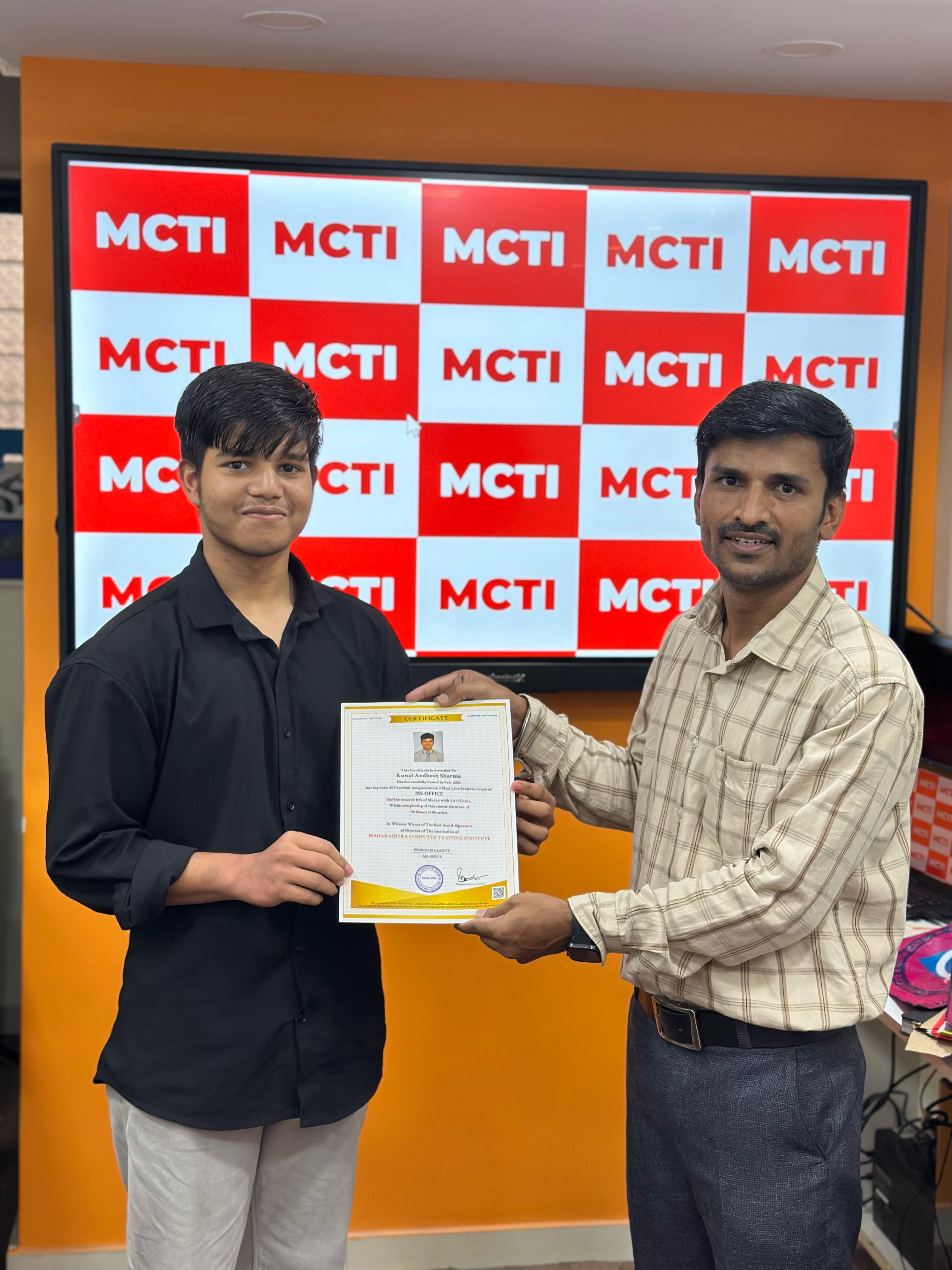 Certificate Distribution - Kunal 2