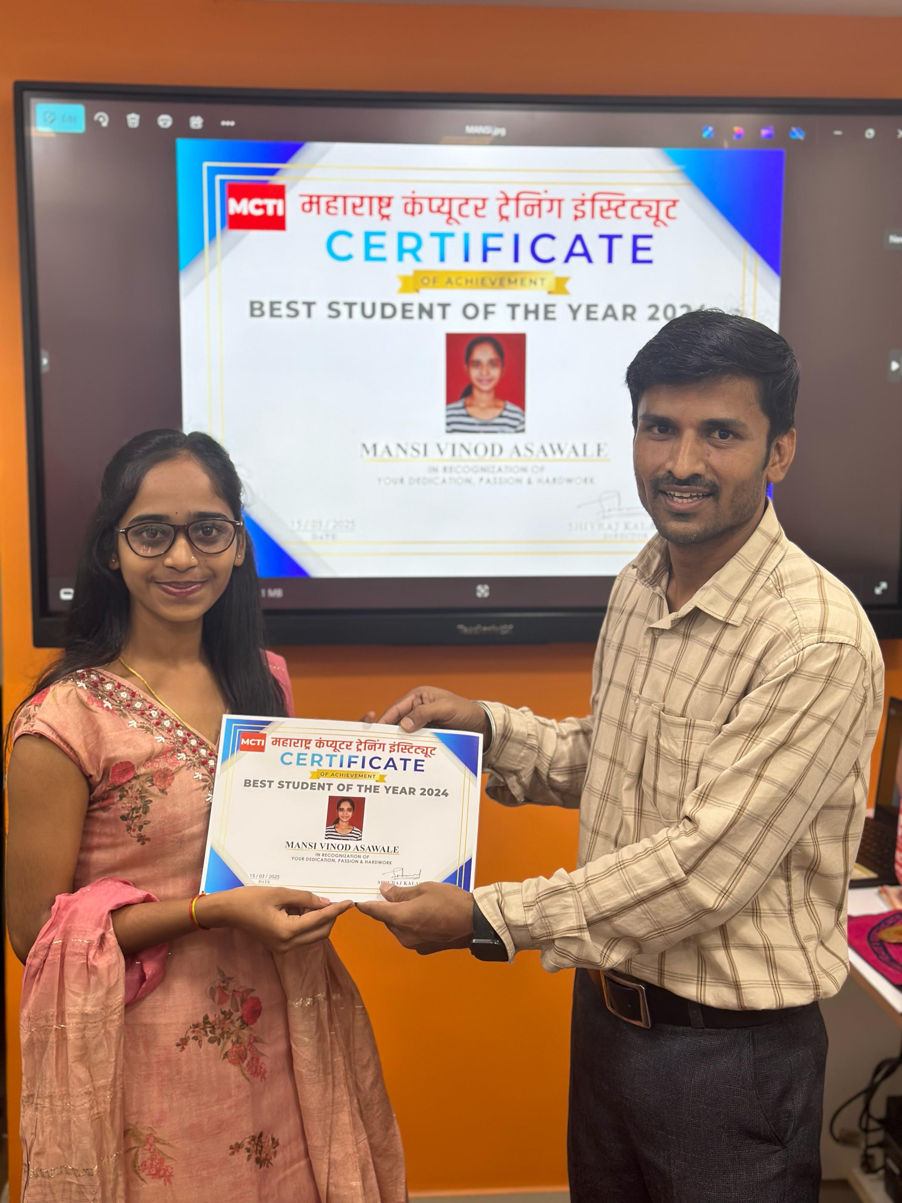 Certificate Distribution - Mansi 2